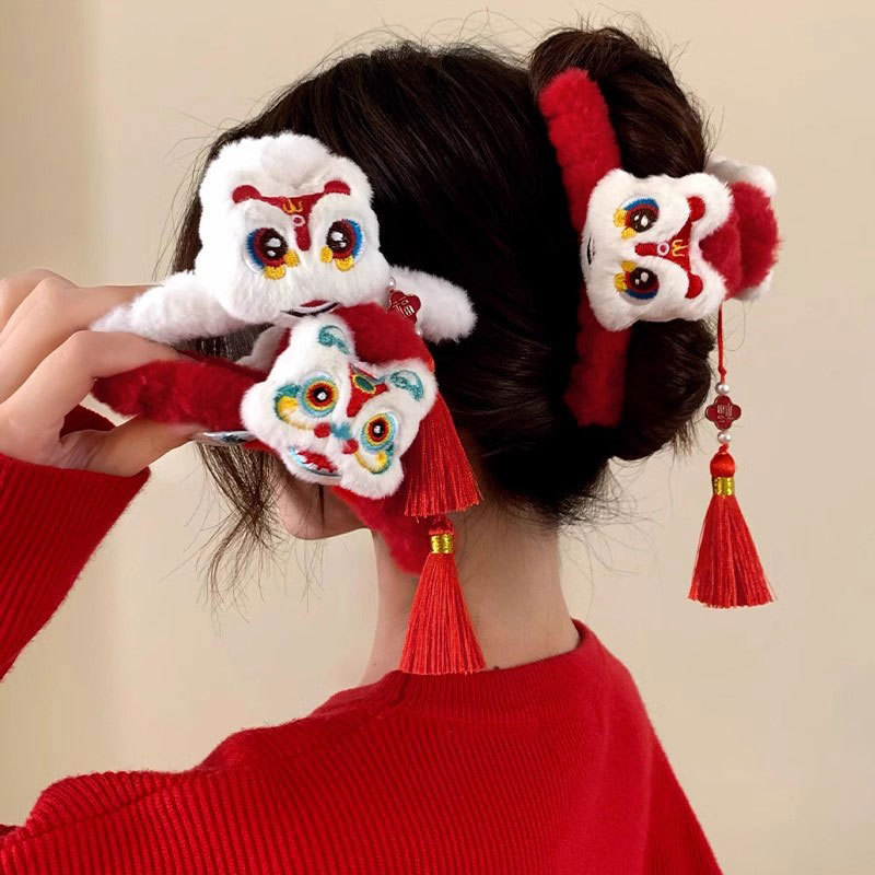 Travel Accessories For Elderly - Pinces à cheveux en peluche pour