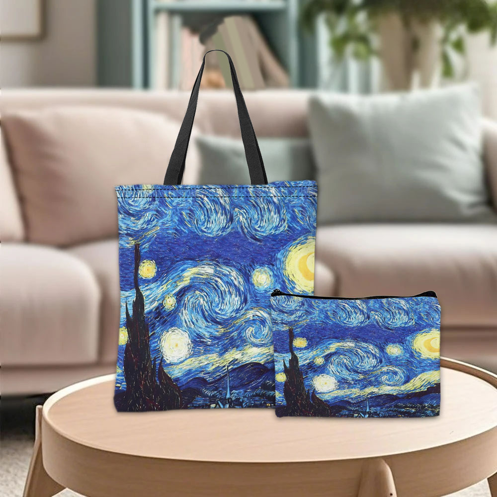 Travel Accessories Bag - Van Gogh série sac fourre-tout pochette