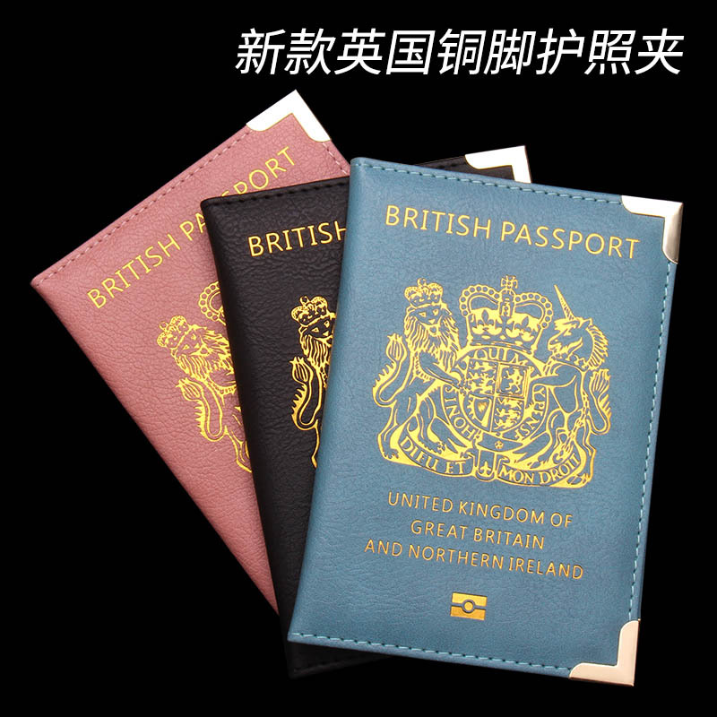 Travel Accessories Wallet - Nouveau porte-passeport britannique à pieds en