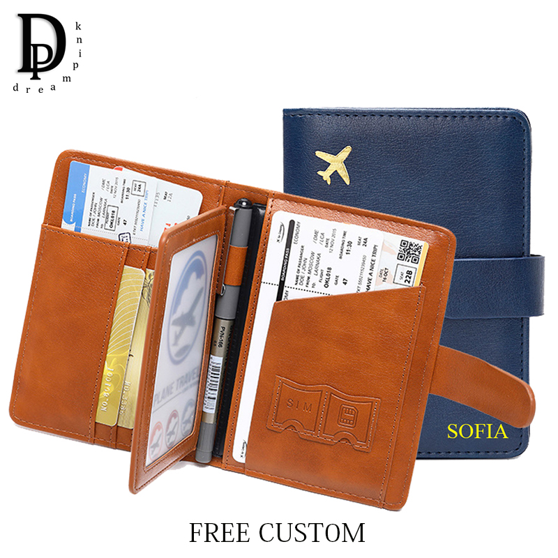 Travel Accessories Wallet - Portefeuille de passeport de voyage avec