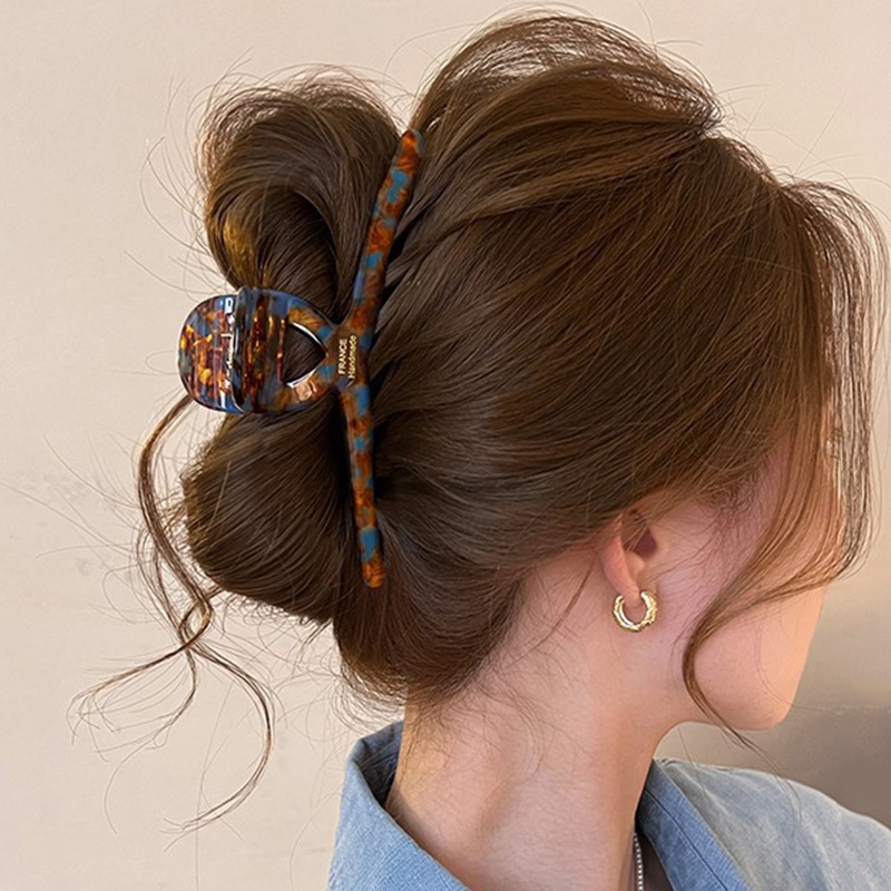 Travel Accessories For Elderly - Pince à cheveux en acétate de