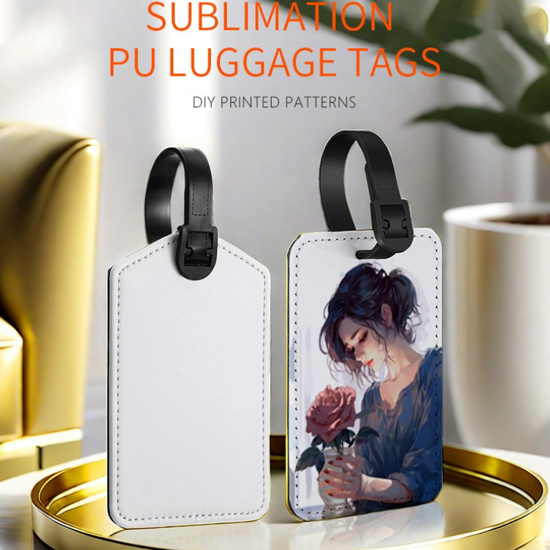 Travel Accessories Sale - Étiquettes de bagage en cuir PU