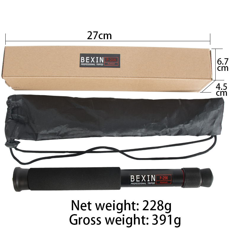 Travel Accessories Highpoint - Monopode flexible en aluminium BEXIN P256