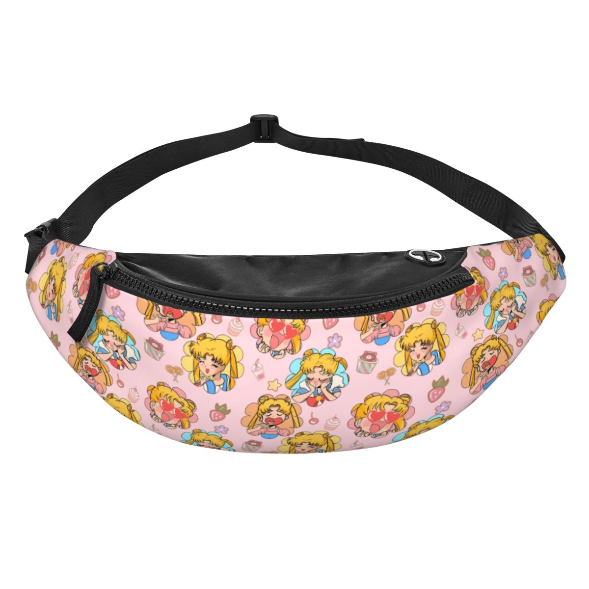 Travel Accessories Pouch For Men - Sac banane personnalisé S-Sailors M-Moons Mangas
