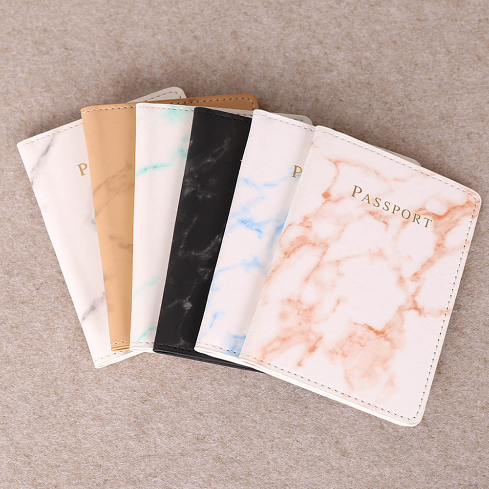 Travel Accessories Pouch For Men - Couverture de passeport en cuir PU