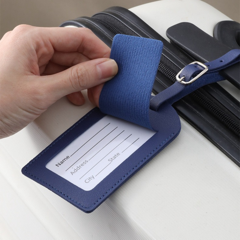 Étiquettes de bagage en cuir P - Travel Accessories Sale avis et prix