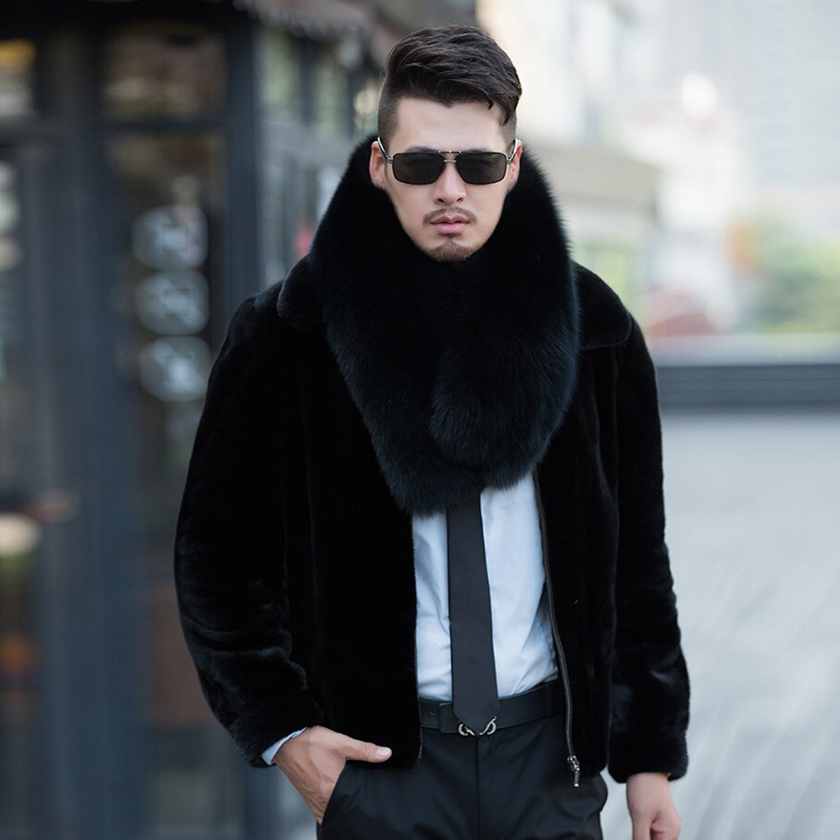 Véritable fourrure de renard é - Travel Accessories Sale avis et prix
