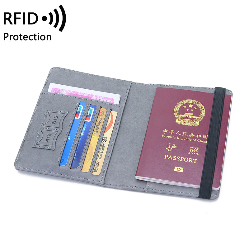 Porte-passeport unisexe en cui - Travel Accessories Wallet avis et prix