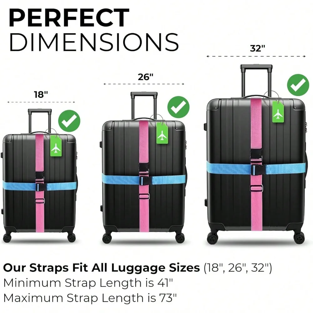 Ensemble de sangles de bagages - Travel Accessories Sale avis et prix