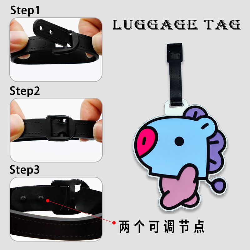 Porte-clés mignon BT21, étique - Travel Accessories Store avis et prix