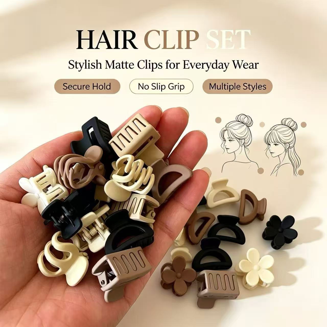 Lot de 10/20/30 petites pinces - Travel Accessories Useful avis et prix