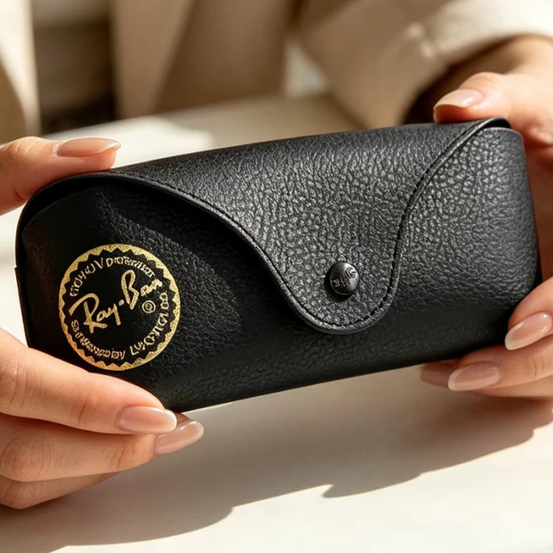 Étui à lunettes en cuir Ray-Ba - Travel Accessories Pouch For Men avis et prix