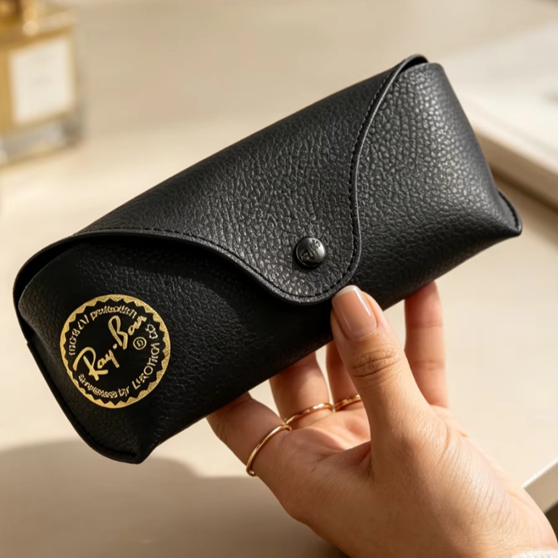 Étui à lunettes en cuir Ray-Ba - Travel Accessories Pouch For Men avis et prix