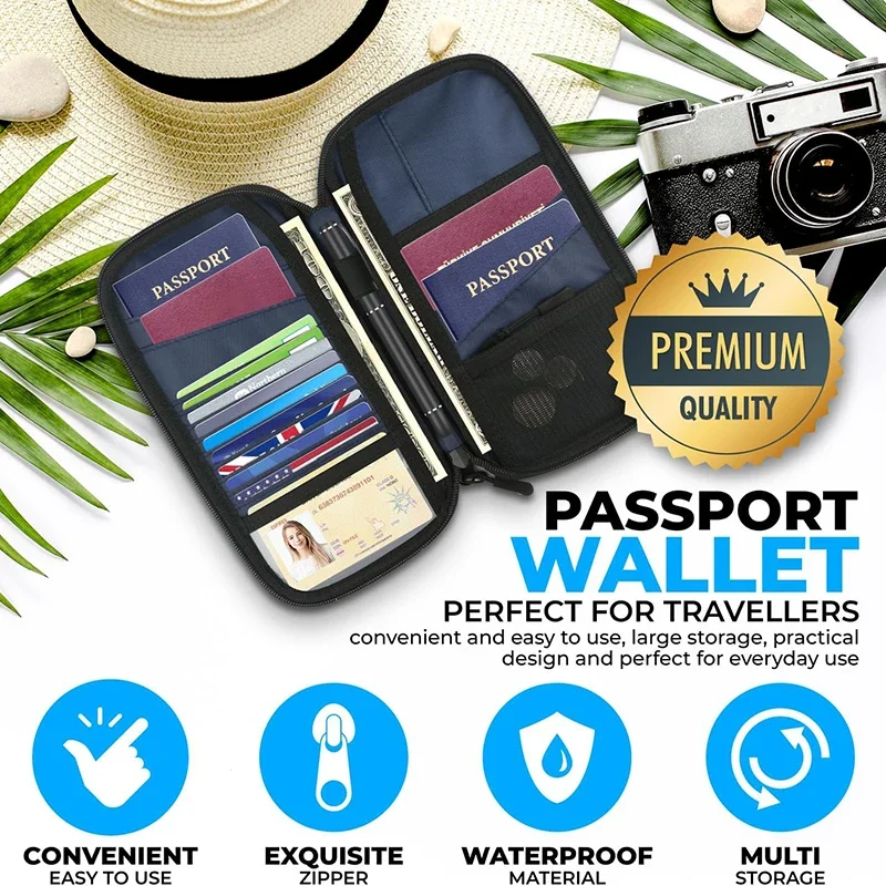 Couverture de passeport de voy - Travel Accessories Wallet avis et prix