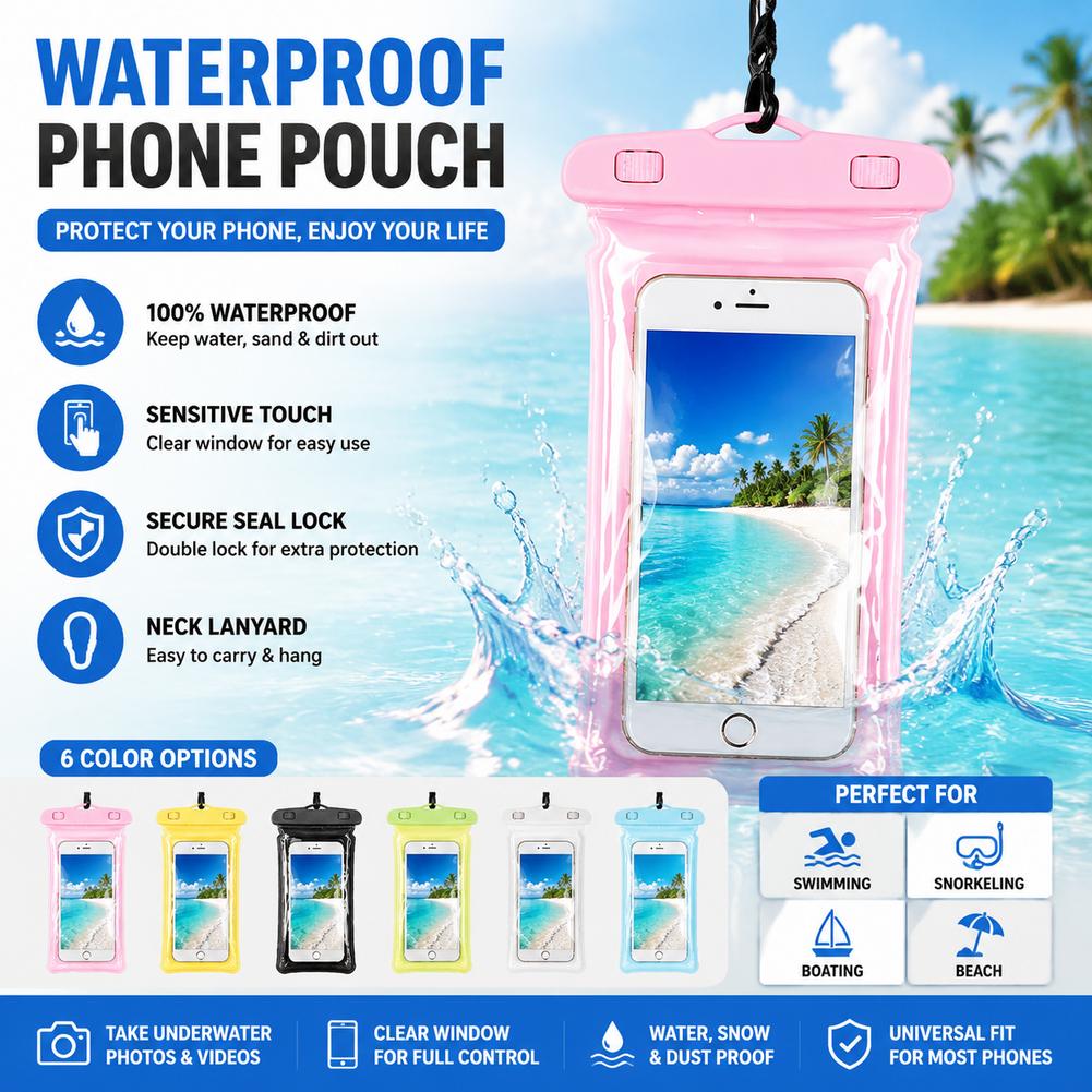 Étui de téléphone étanche tran - Travel Accessories Bag avis et prix