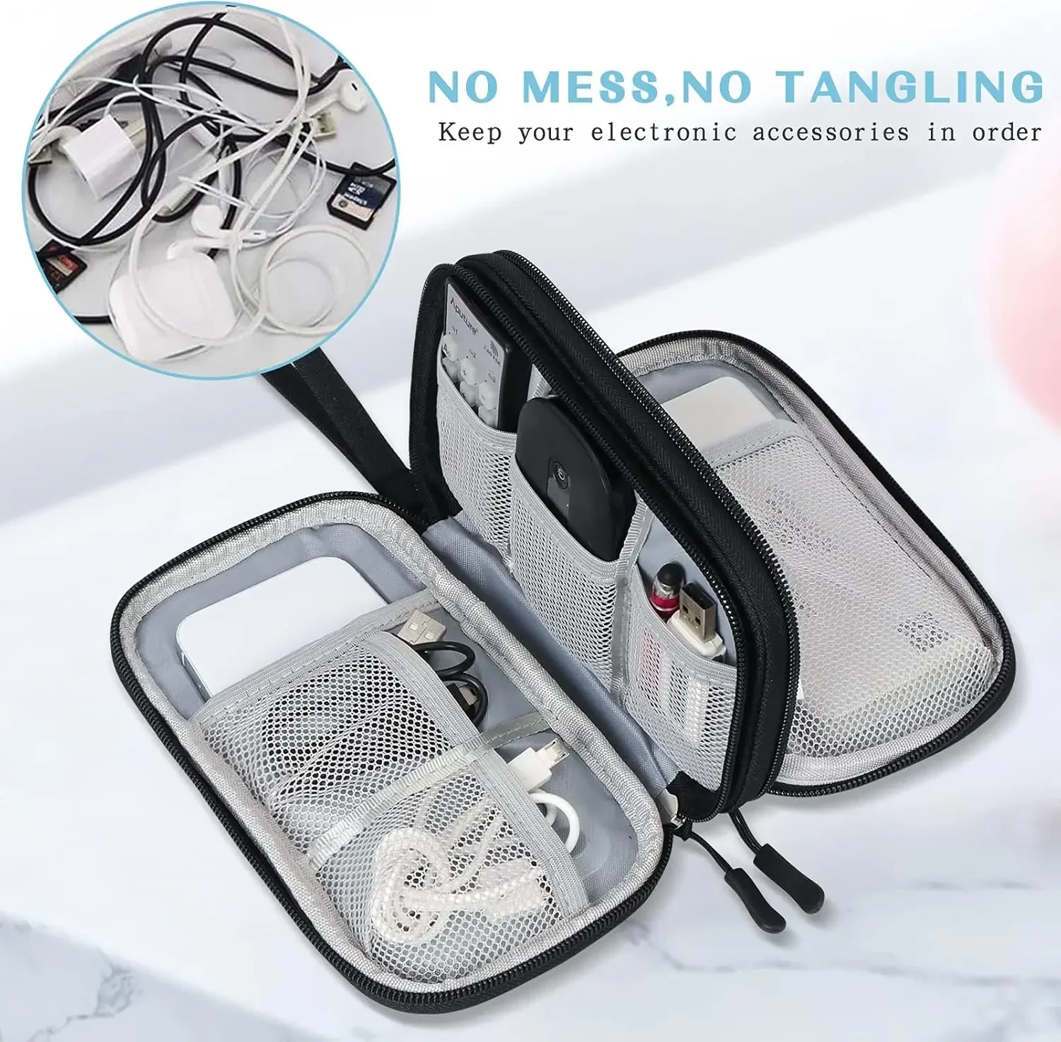 Sac de voyage pour câbles, poc - Travel Accessories Bag avis et prix