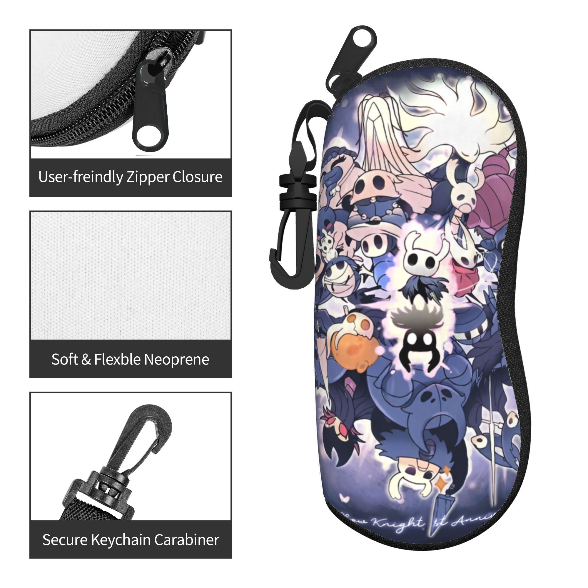 Étui à lunettes Hollow Knight, - Travel Accessories Pouch For Men avis et prix