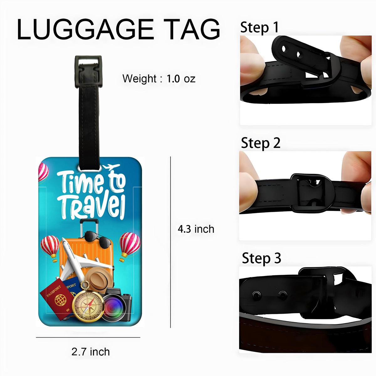 Étiquette de bagage de voyage  - Travel Accessories Sale avis et prix