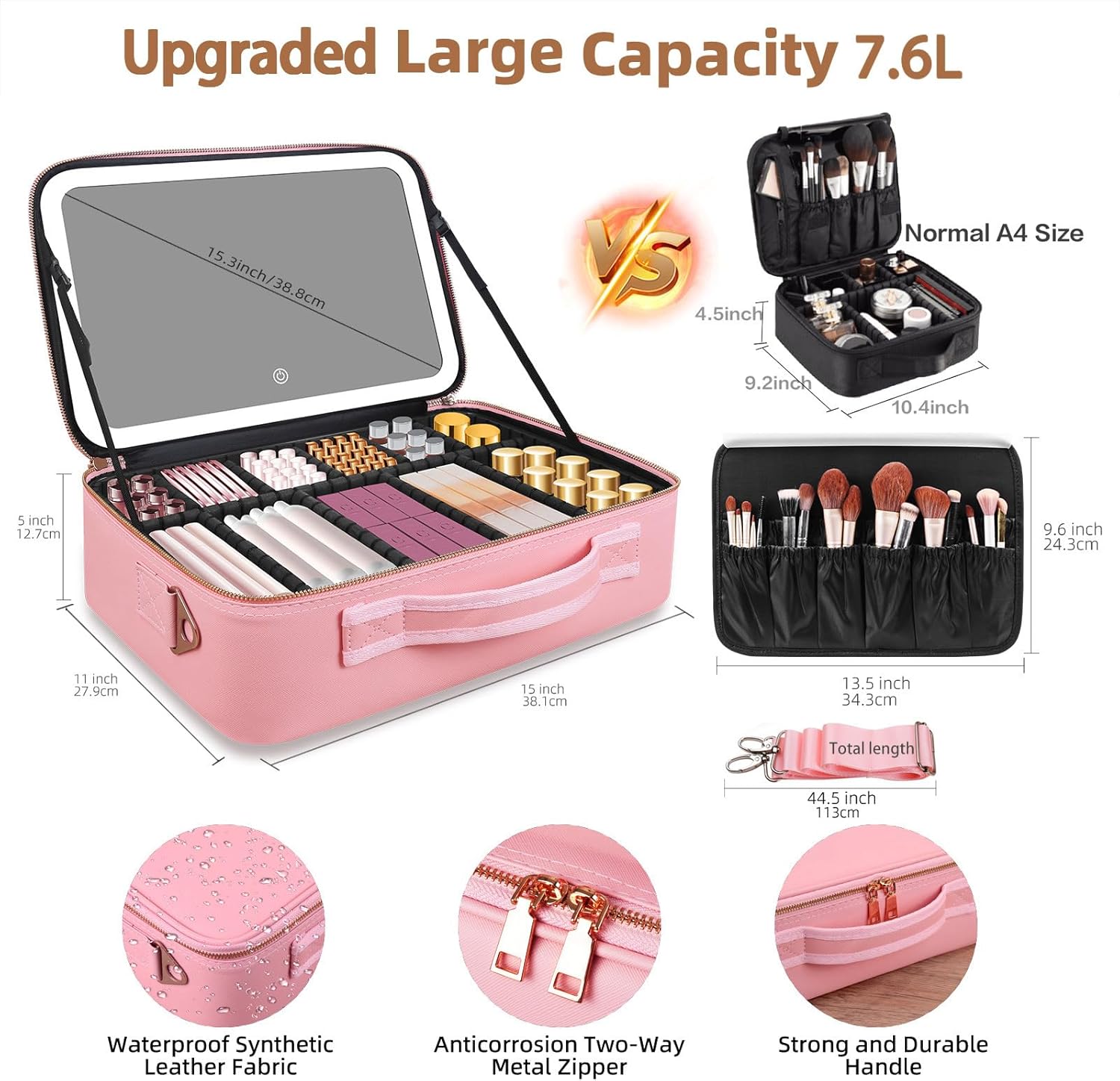 Trousse de maquillage grande c - Travel Accessories Bag avis et prix